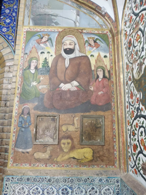      بررسی سیر هنر دیوارنگاری در امامزاده های اصفهان از صفویه تا قاجار(با تکیه بر دیوارنگاره های امامزادگان شاه زید، میرحمزه، هارون ولایت )