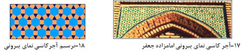 مطالعه تطبیقی تزیینات امامزاده جعفر اصفهان و امامزاده یحیی ورامین