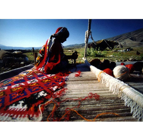 گلیم بافی، نمد مالی