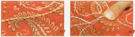 سرمه دوزی آموزش دوم