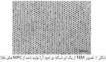 خوشه های طلا و نقره ی محافظت شده با تک لایه ها (2)