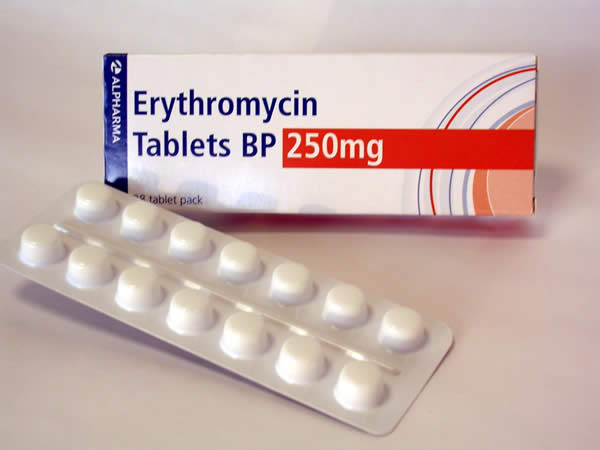 اریترومایسین (ERYTHROMYCIN)