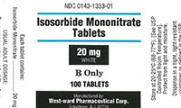 ایزوسورباید منونیترات (ISOSORBID MONONITRATE)