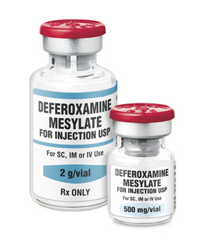 دفروکسامین (DEFEROXAMINE) دفروکسامین (DEFEROXAMINE)