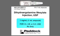 دی هیدروارگوتامین (DIHYDRO ERGOTAMINE)