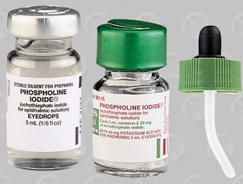 یدید اکوتیوفات (ECHOTHIOPHATE IODIDE)