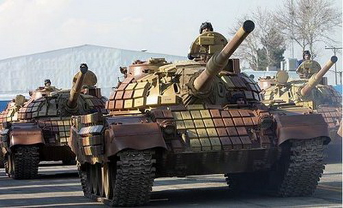 شمشیر ۷ متری ارتش و تانک‌های قدرتمند و پیشرفته ایرانی