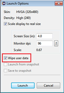 آموزش  برنامه نویسی  برای اندروید با ایکلیپس(9)- تنظیمات یک AVD یا شبیه ساز(2)