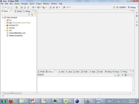 آموزش  برنامه نویسی  برای اندروید با ایکلیپس(8)- ساختار پروژه 