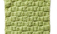 مدل بافت Simple Basket weave