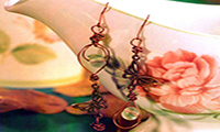  گوشواره پروانه