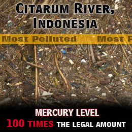 آلوده‌ترین رودخانه‌های جهان