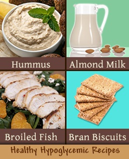 دستورالعمل‌های غذایی برای هیپوگلیسمی یا افت قند خون