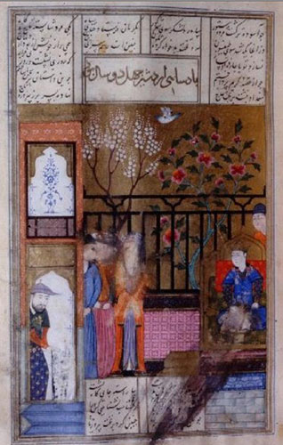 شاهنامه نگاری؛ از کِلک نِی شاعر تا کلک مویینه‌ی نقاش