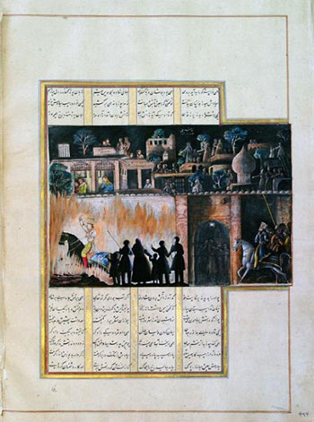 شاهنامه نگاری؛ از کِلک نِی شاعر تا کلک مویینه‌ی نقاش