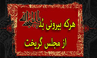 هر که بیرونی بد از مجلس گریخت 