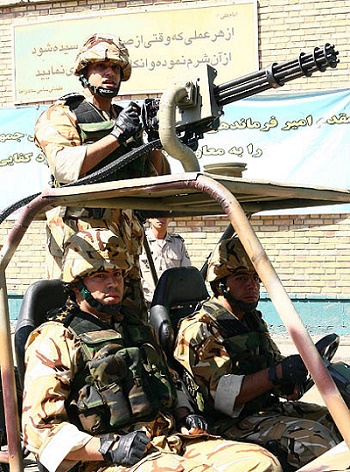 گاتلینگ‌های ایرانی وارد می‌شوند