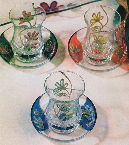  سرویس چای خوری گلدار