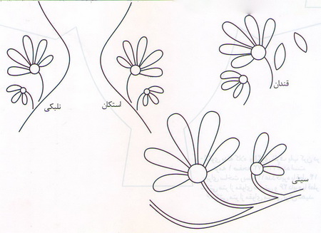  سرویس چای خوری گلدار