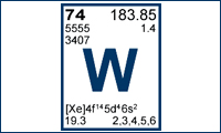 عنصر تنگستن 