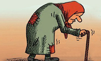  پیرزن و بازرگان