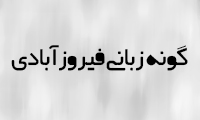  گونه‌ی زبانی فیروزآبادی