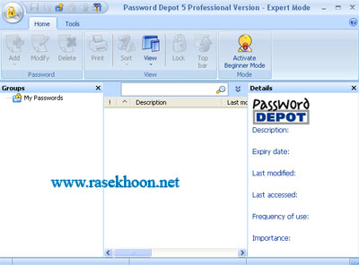حفاظت از پسوردهای محرمانه با Password Depot Professional 5.0.1