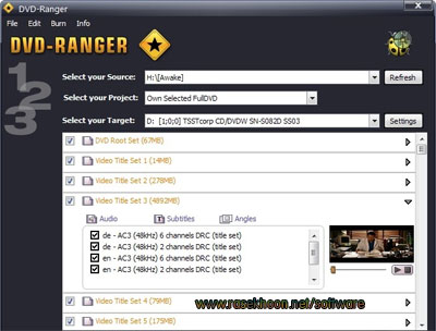شکستن قفل تمامی دیسک ها با DVD Ranger 3.1.1.0 Final
