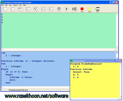 برنامه نویسی پاسکال آسان با Ezy Pascal v5.20 برنامه نویسی پاسکال آسان با Ezy Pascal v5.20