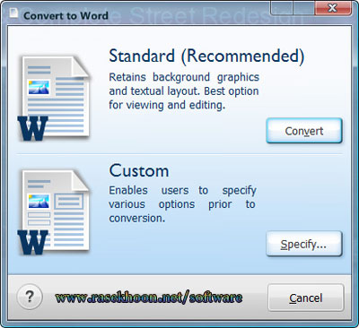 تبدیل فایلهای پی دی اف به ورد با Able2Doc Professional 6.0.0.12