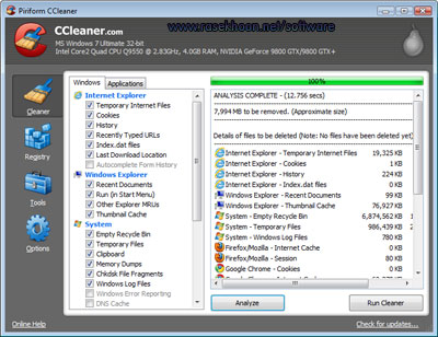 بهترین نرم افزار حذف فایل‌های اضافی ویندوز CCleaner Technician 5.38.6357 Retail 