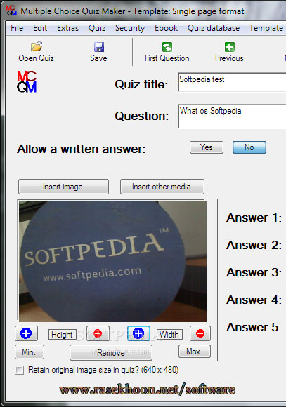 ساخت امتحانات آنلاین TAC-Soft Multiple Choice Quiz Maker v12.0.0 ساخت امتحانات آنلاین TAC-Soft Multiple Choice Quiz Maker v12.0.0