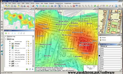 تهیه نقشه برای تحلیل گران و متخصصان با Pitney Bowes MapInfo Professional v16.0 Build 26 x64