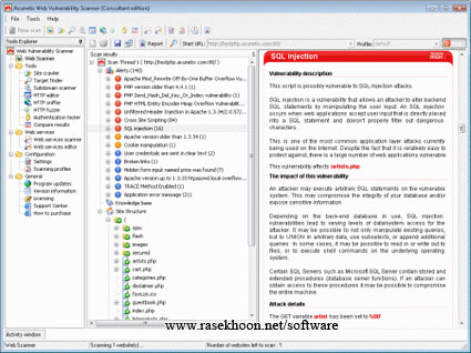 تامین امنیت کامل وب سایت با Acunetix Web Vulnerability Scanner Consultant Edition 9.5.20140602 تامین امنیت کامل وب سایت با Acunetix Web Vulnerability Scanner Consultant Edition 9.5.20140602