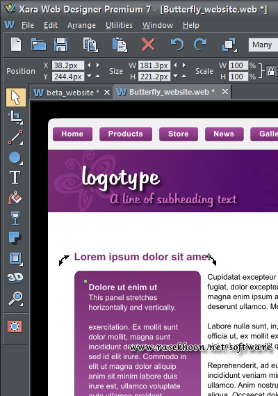 طراحی وب با Xara Web Designer Premium v7.0.2.16324 طراحی وب با Xara Web Designer Premium v7.0.2.16324
