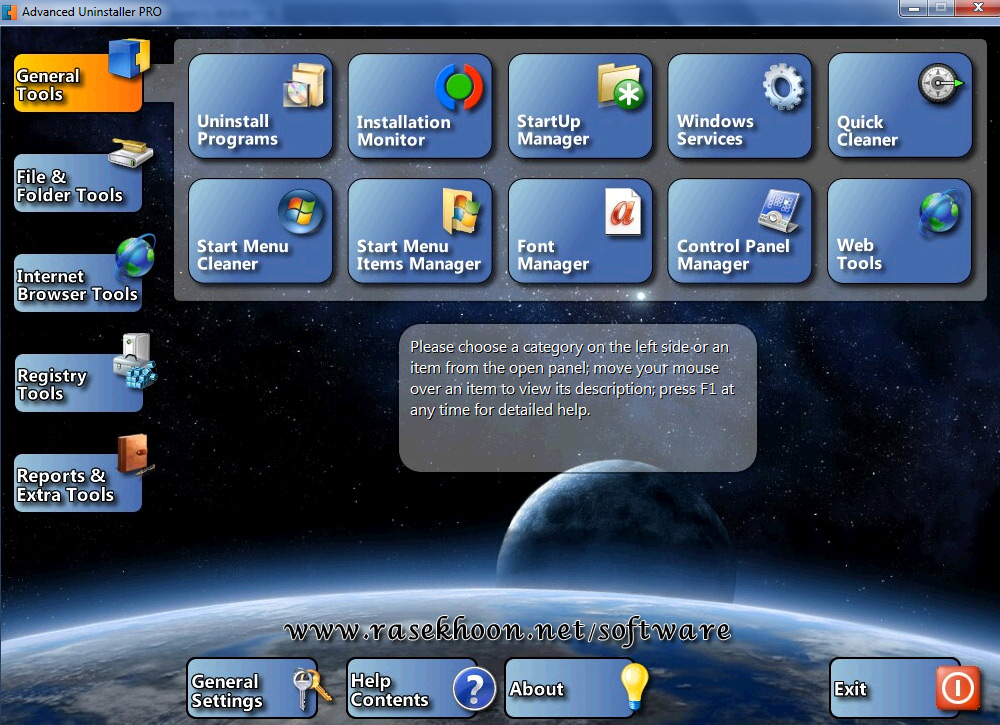 حذف حرفه ای برنامه های نصب شده بر روی سیستم با Innovative-sol Advanced Uninstaller PRO v10.5.4