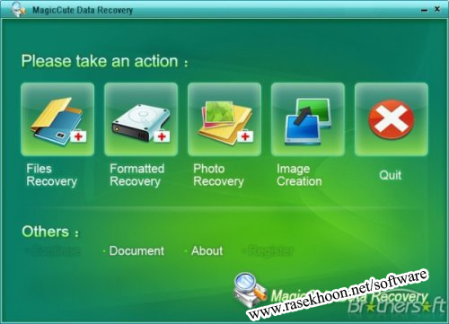 بازیابی قدرتمند فایل ها با MagicCute Data Recovery 2011.1.0.0 بازیابی قدرتمند فایل ها با MagicCute Data Recovery 2011.1.0.0