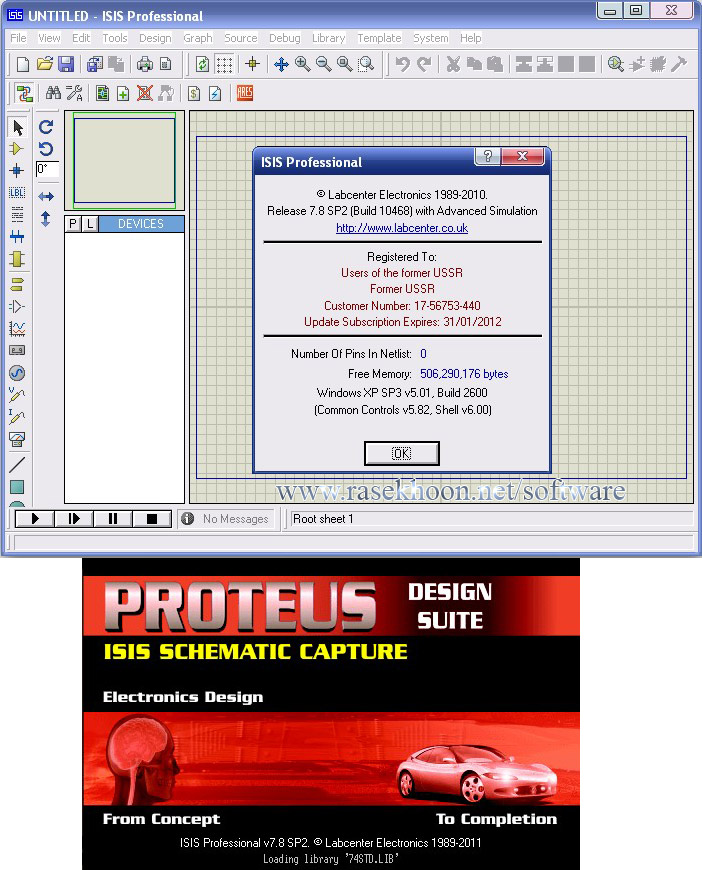 آموزش proteus 8 professional