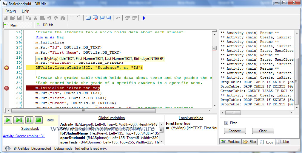 توسعه و ساخت برنامه های کاربردی تحت آندروید با Basic4android v1.50 