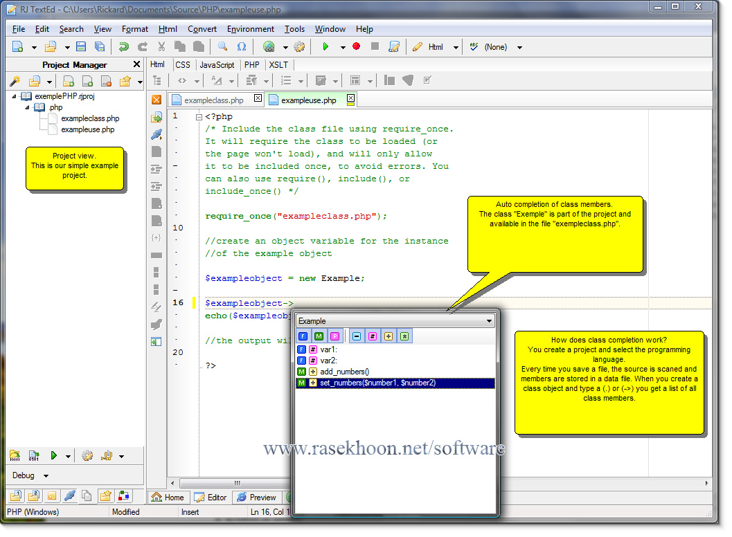 ادیت و کد نویسی با برنامه رایگان با RJ TextEd 13.61