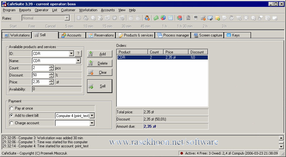 مدیریت کافی نت و گیم نت با CafeSuite v3.58.1 مدیریت کافی نت و گیم نت با CafeSuite v3.58.1