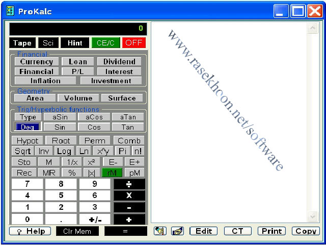  ماشین حساب علمى ShowMe ProKalc v7.9e
