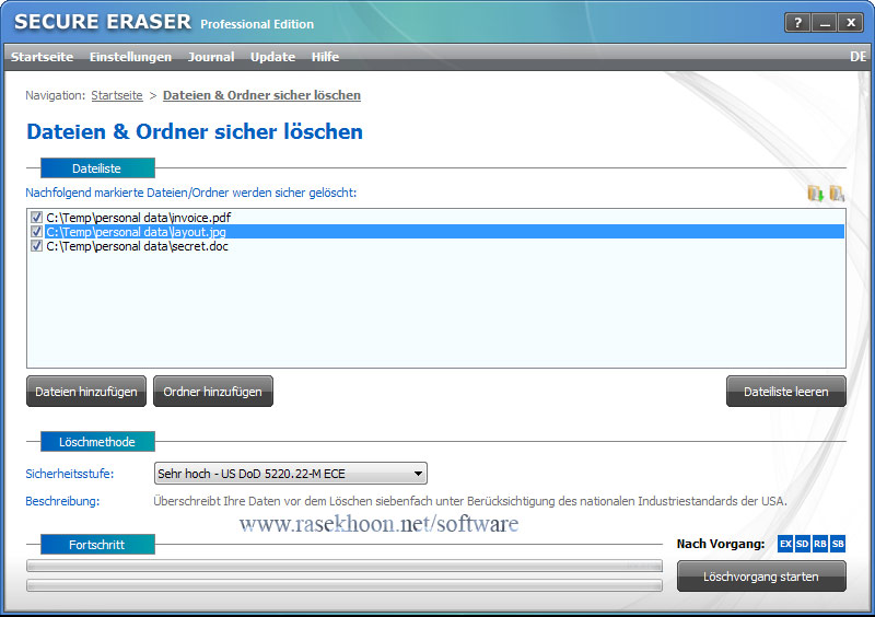 ASCOMP Secure Eraser Professional 6.002 download the last version for android