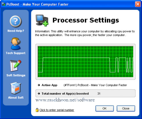 بهینه سازی عملکرد سیستم با PGWARE PСBoost 4.7.11.2011