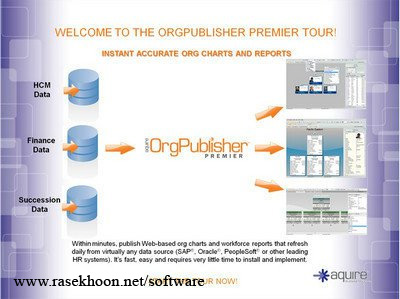 مدیریت پرسنل با OrgPublisher Premier v10.1 
