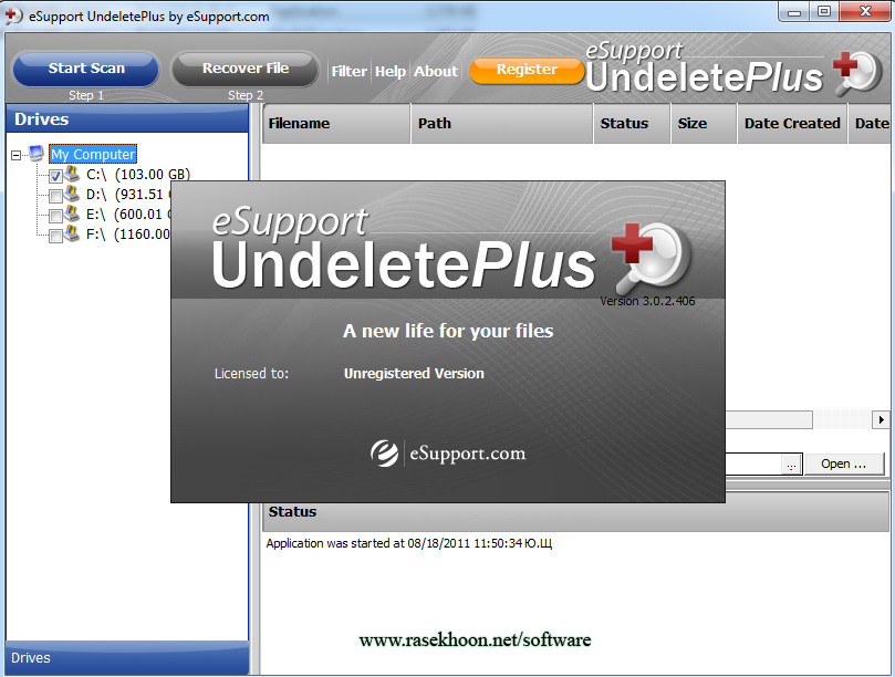 بازیابی سریع اطلاعات با دانلود eSupport UndeletePlus v3.0.8.322 بازیابی سریع اطلاعات با دانلود eSupport UndeletePlus v3.0.8.322
