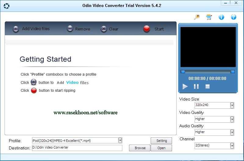 تبدیل انواع فرمت های ویدیویی Odin Video Converter v6.5.5