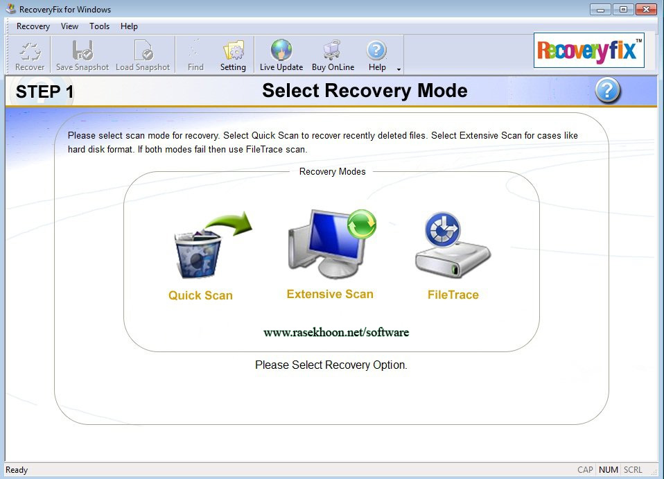 بازیابی مطمئن اطلاعات با RecoveryFix For Windows 7.06.01 Portable بازیابی مطمئن اطلاعات با RecoveryFix For Windows 7.06.01 Portable