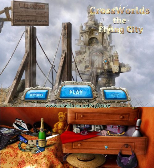 بازی پرواز در شهر Crossworlds The Flying City v1.0