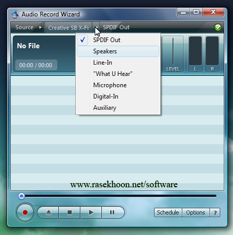 ضبط حرفه ای و آسان صدا با Audio Record Wizard 7.0 ضبط حرفه ای و آسان صدا با Audio Record Wizard 7.0